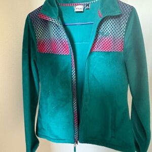 Fila Retro Teal and Pink Jacket